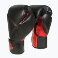 Bokso pirštinės DBX BUSHIDO "Hammer - Red" Muay Thai juodos/raudonos 2