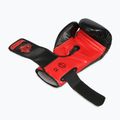 Bokso pirštinės DBX BUSHIDO "Hammer - Red" Muay Thai juodos/raudonos 8