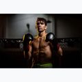 Bokso pirštinės DBX BUSHIDO "Hammer - Red" Muay Thai juodos/raudonos 16