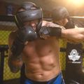 DBX BUSHIDO "Black Master" bokso šalmas juodas 17