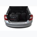 Bagažinės krepšių rinkinys KJUST Skoda Rapid Liftback 2012-2019 5 vnt. Juodas 13
