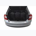 Bagažinės krepšių rinkinys KJUST Skoda Rapid Liftback 2012-2019 5 vnt. Juodas 14