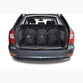Bagažinės krepšių rinkinys KJUST Skoda Superb Combi 2010-2015 5 vnt. Juodas 12
