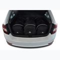 Bagažinės krepšių rinkinys KJUST Skoda Rapid Spaceback 2012+ 3 vnt. Juodas 8
