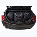 Bagažinės krepšių komplektas KJUST Mercedes-Benz C Limousine 2013-2021 4 vnt. juodas 13