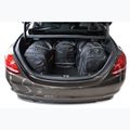 Bagažinės krepšių komplektas KJUST Mercedes-Benz C Limousine 2013-2021 4 vnt. juodas 14