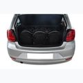 Bagažinės krepšių rinkinys KJUST Volkswagen Polo 2009-2017 3 vnt. juodas 9