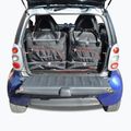 Bagažinės krepšių rinkinys KJUST Smart Fortwo Coupe 1998-2007 2 vnt. Juodas 15