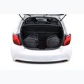 Bagažinės krepšių komplektas KJUST Toyota Yaris 2011-2020 3 vnt. juodas 15