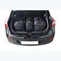 Bagažinės krepšių komplektas KJUST Hyundai I30 Hatchback 2012-2016 3 vnt black 14