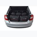 Bagažinės krepšių rinkinys KJUST Skoda Rapid Liftback 2012-2019 5 vnt. Juodas 12
