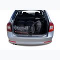 Bagažinės krepšių rinkinys KJUST Skoda Octavia Combi 2004-2013 5 vnt. Juodas 12