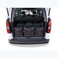 Bagažinės krepšių rinkinys KJUST Peugeot Partner 2008-2019 6 vnt. Juodas 11