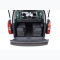 Bagažinės krepšių komplektas KJUST Citroen Berlingo 2008-2018 4 vnt black 20