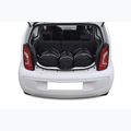 Bagažinės krepšių rinkinys KJUST Volkswagen Up! 2011-2023 3 vnt. juodas 10