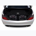 Bagažinės krepšių komplektas KJUST Mercedes-Benz Slk 2011-2015 2 vnt. juodas 13