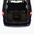 Bagažinės krepšių komplektas KJUST Ford Tourneo Courier 2014+ 4 vnt black 15