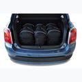 Bagažinės krepšių komplektas KJUST Fiat 500X 2014+ 3 vnt black 14