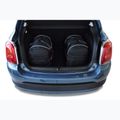 Bagažinės krepšių komplektas KJUST Fiat 500X 2014+ 3 vnt black 15