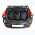 Bagažinės krepšių komplektas KJUST Volvo V40 Hatchback 2012-2019 3 vnt. juodas 11