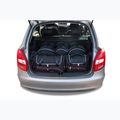 Bagažinės krepšių rinkinys KJUST Skoda Fabia Combi 2007-2014 5 vnt. Juodas 12