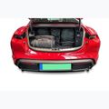 Bagažinės krepšių rinkinys KJUST Porsche Taycan 2019+ 5 vnt. Juodas 12