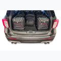 Bagažinės krepšių komplektas KJUST Ford Explorer Phev 2020+ 6 vnt black 12