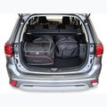 Bagažinės krepšių komplektas KJUST Mitsubishi Outlander Phev 2014-2022 4 vnt. juodas 12