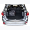 Bagažinės krepšių komplektas KJUST Mitsubishi Outlander Phev 2014-2022 4 vnt. juodas 14