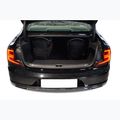Bagažinės krepšių komplektas KJUST Volvo S90 PHEV 2019+ 5 vnt. juodas 19