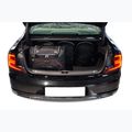 Bagažinės krepšių komplektas KJUST Volvo S90 HEV 2016+ 5 vnt. juodas 16