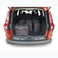 Bagažinės krepšių komplektas KJUST Dacia Jogger 2022+ 5 vnt black 14
