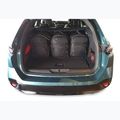 Bagažinės krepšių rinkinys KJUST Peugeot 308 SW PHEV 2021+ 5 vnt. Juodas 15