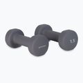 Spokey Shape IV hanteliai 2x1,5 kg pilkos spalvos 921562
