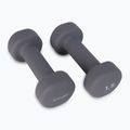 Spokey Shape IV hanteliai 2x1,5 kg pilkos spalvos 921562 2