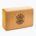 Spokey Nidra rudas kamštinis jogos kubas 926634 7