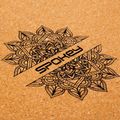 Spokey Nidra rudas kamštinis jogos kubas 926634 9
