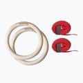 Mediniai gimnastikos rateliai su diržais THORN FIT 504533