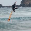 Nobile Skim Foil K22 geltonos spalvos jėgos aitvaras 8