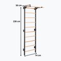 Gimnastikos kopetėlės RINAGYM Steel Pure graphit 12