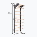 Gimnastikos kopetėlės RINAGYM Steel Kom 2 graphit 6