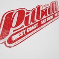 Pitbull West Coast vyriški marškinėliai RED BRAND white 3