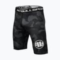Vyriški suspaudimo šortai Pitbull West Coast Shorts Dillard grey camo