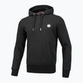 Vyriškas megztinis su gobtuvu Pitbull West Coast Small Logo 21 charcoal melange