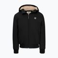 Vyriška žieminė striukė Pitbull Sherpa Hooded black 6