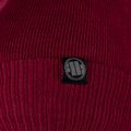 Pitbull West Coast vyriška žieminė kepurė Bubble Small Logo bordo spalvos 3