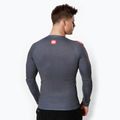 Pitbull West Coast vyriškas marškinėliai Rash L-S Hilltop grey/melange rashguard su ilgomis rankovėmis 3