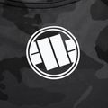 Pitbull West Coast moteriškas marškinėlis Rash T-S All black camo rashguard 5