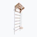 Gimnastikos kopėčios BenchK 212W+A204 white matte/oak