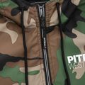 Vyriška striukė Pitbull West Coast Athletic Hooded Nylon woodland camo 9